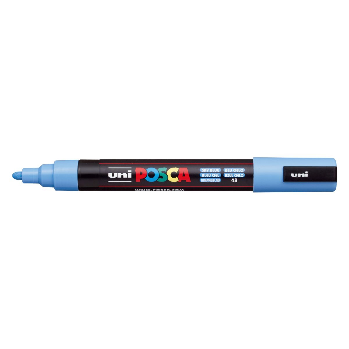 Caneta Posca PC-5M - Azul Céu - Uni-Ball