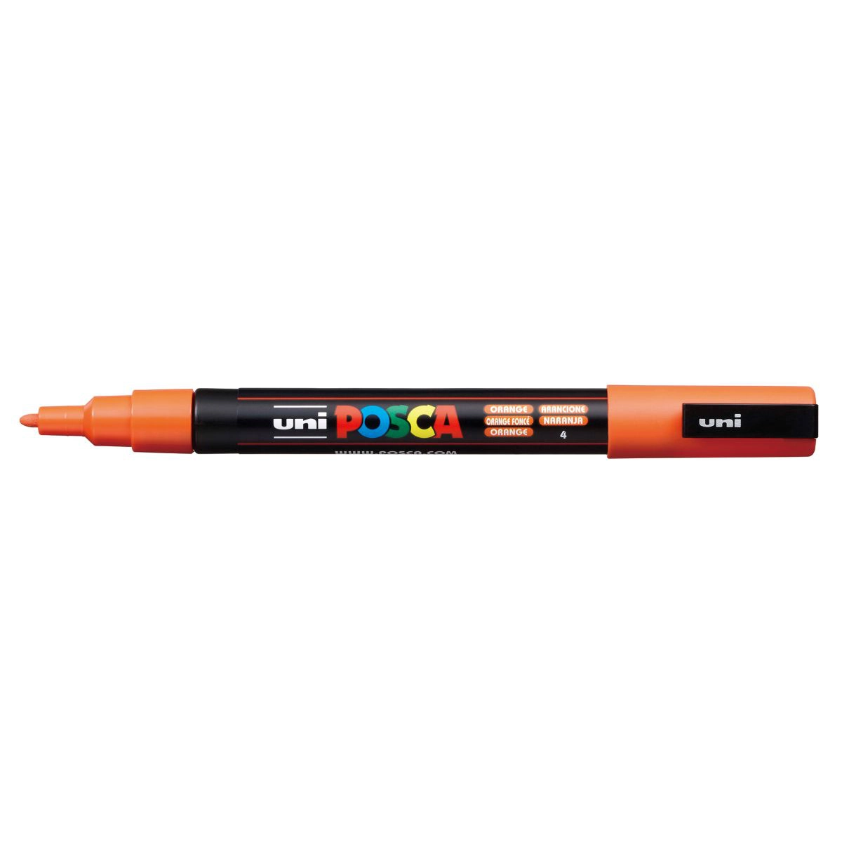 Caneta Posca PC-3M - Laranja - Uni-Ball