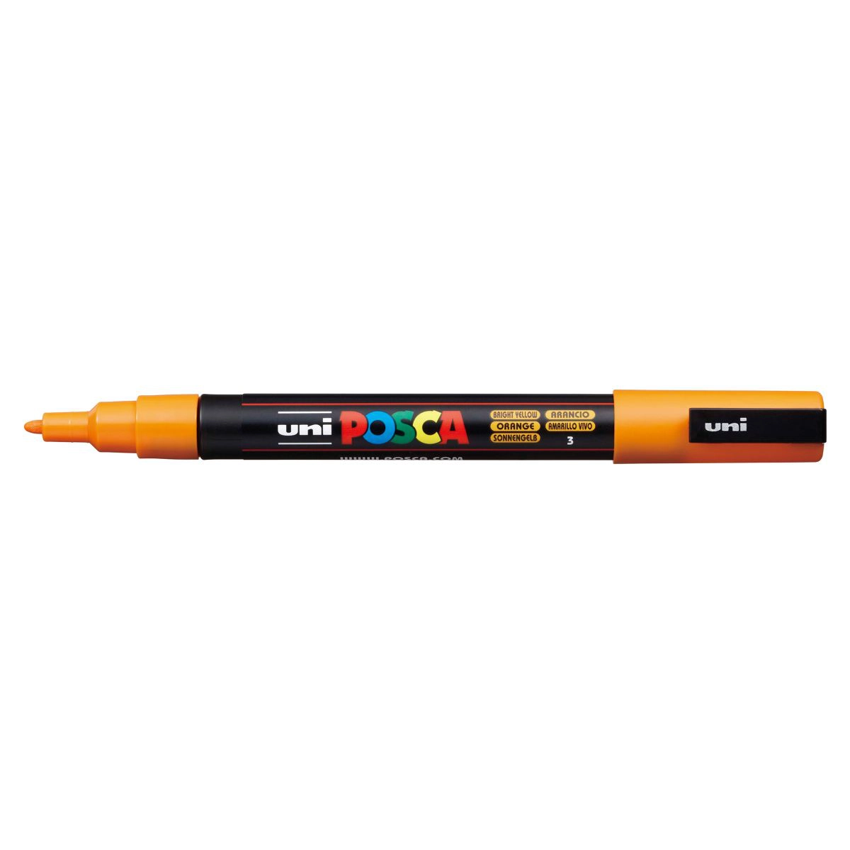 Caneta Posca PC-3M - Amarelo Bright - Uni-Ball