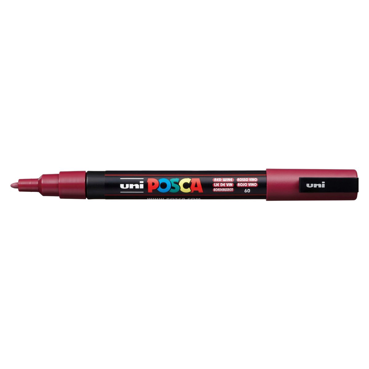 Caneta Posca PC-3M - Vinho - Uni-Ball