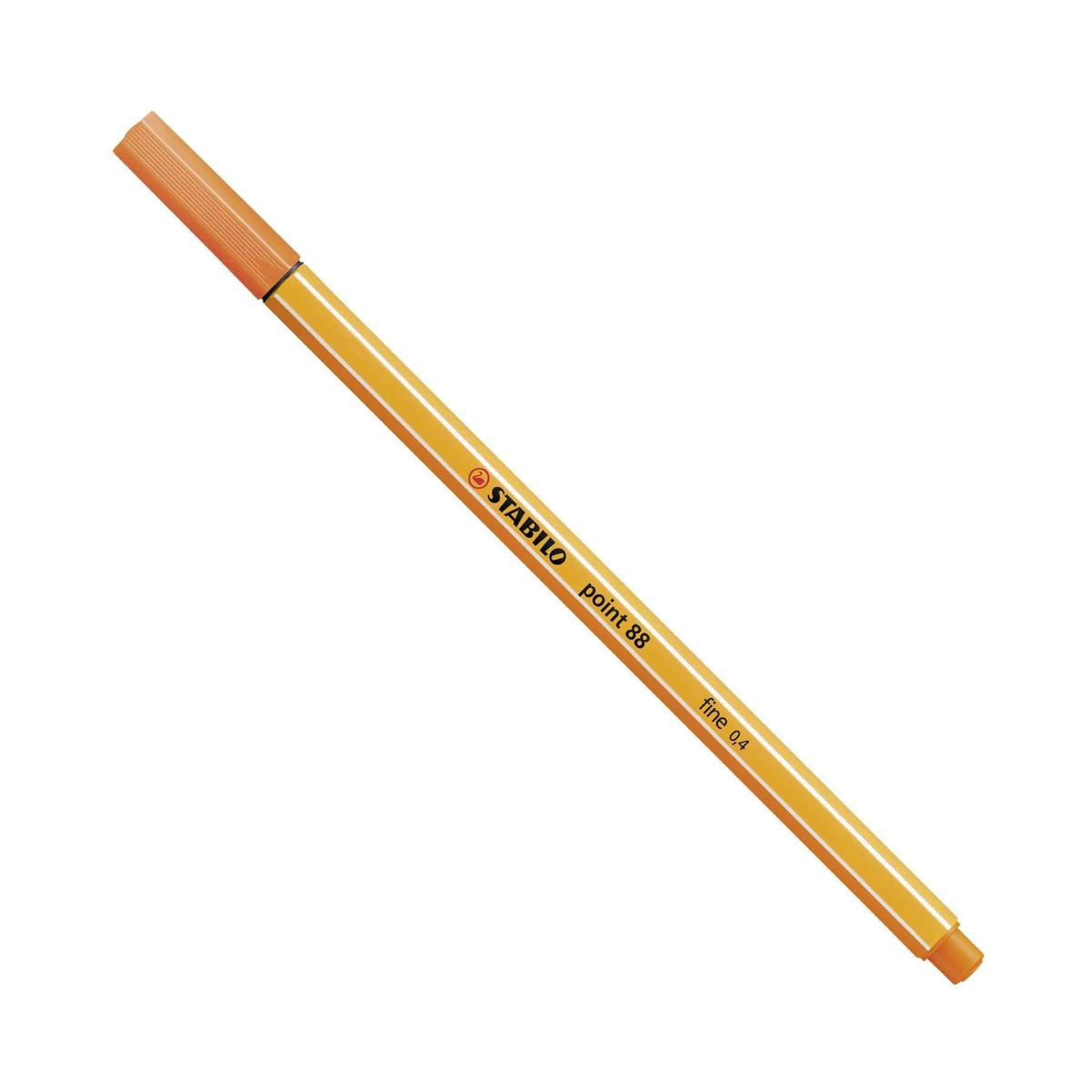 Caneta hidrográfica Fine Point 88/30 - Laranja Palha - Stabilo