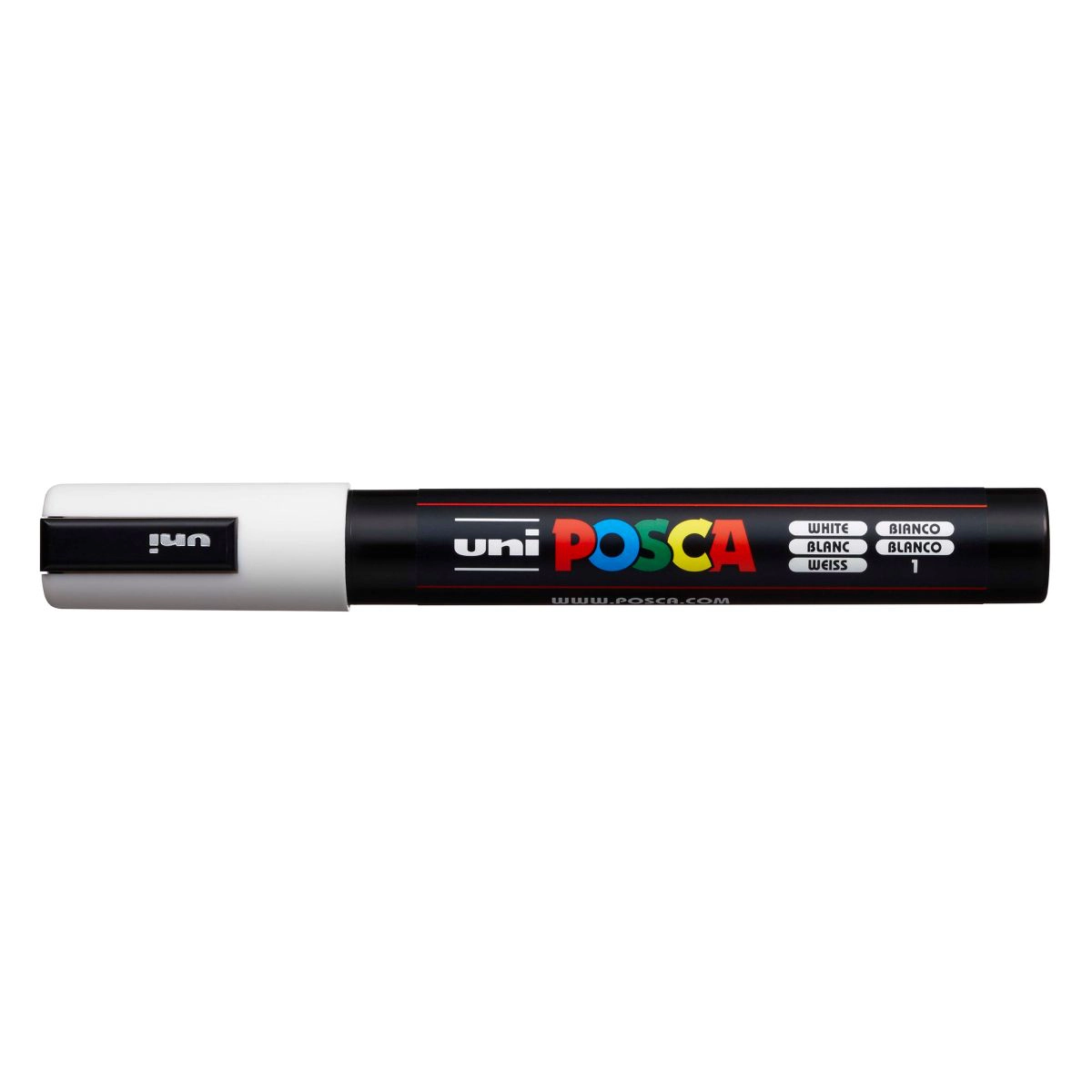Caneta Posca PC-5M - Branco - Uni-Ball