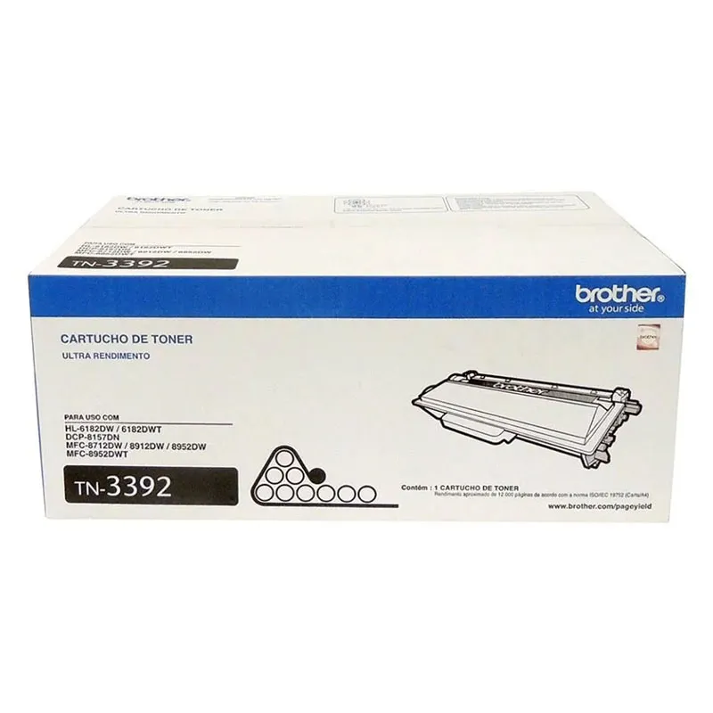 Toner Brother TN3392BR - preto 12000 páginas
