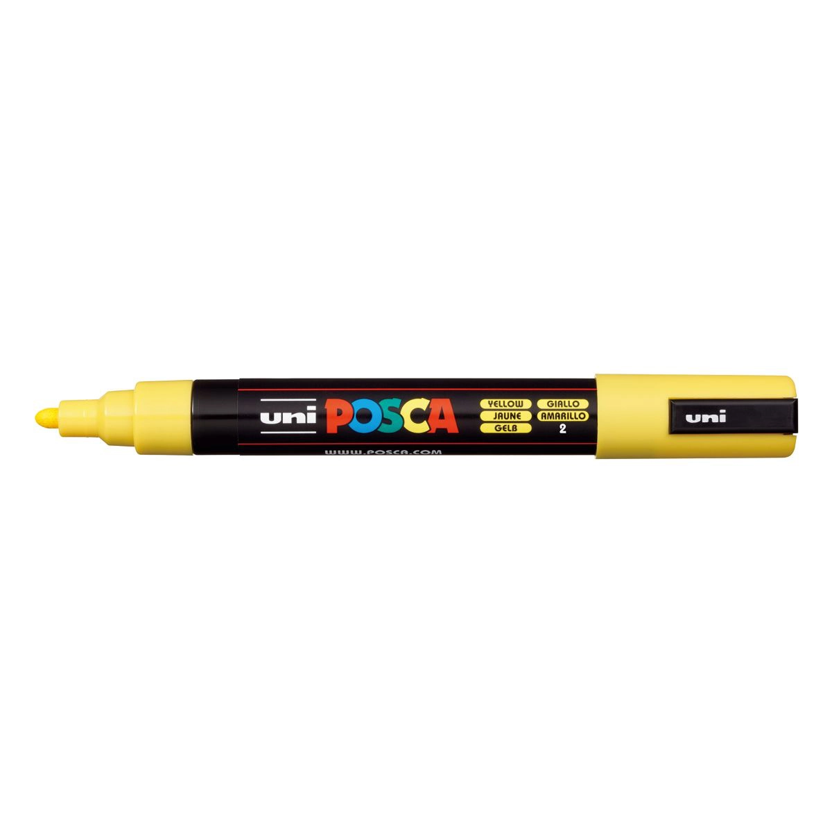 Caneta Posca PC-5M - Amarelo - uni-ball