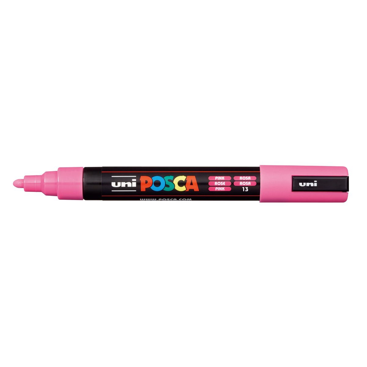 Caneta Posca PC-5M - Rosa - Uni-Ball