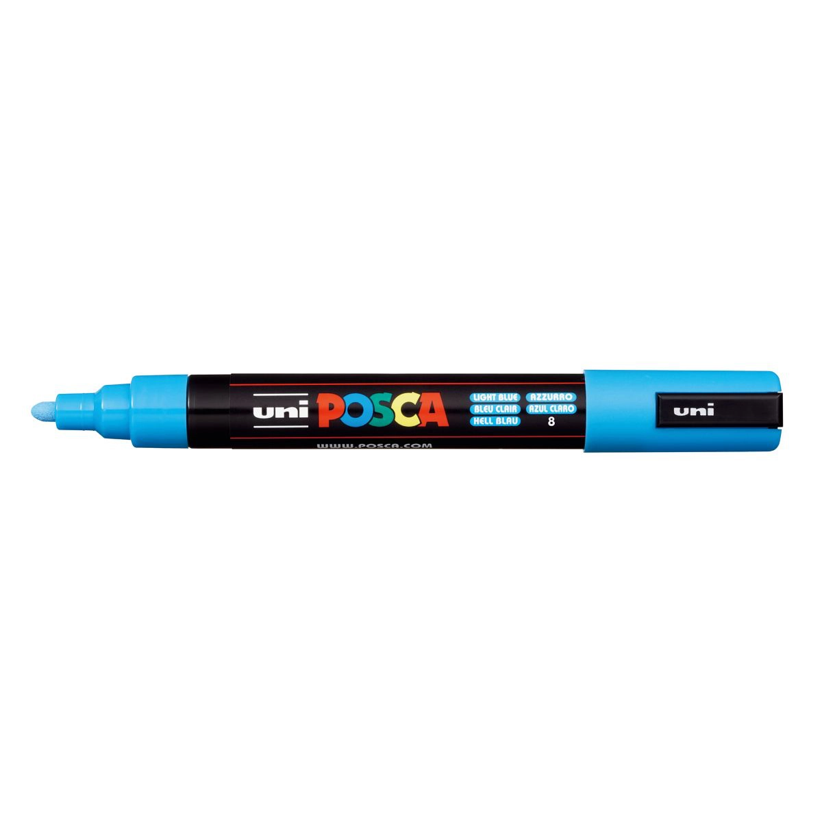 Caneta Posca PC-5M - Azul Claro - uni-ball