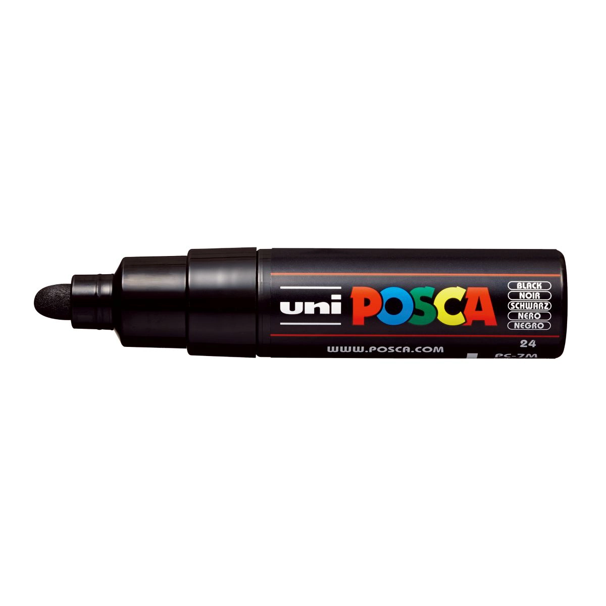 Caneta Posca Artists Collection NIBS Preto - estojo com 4 unidades - Uni-Ball