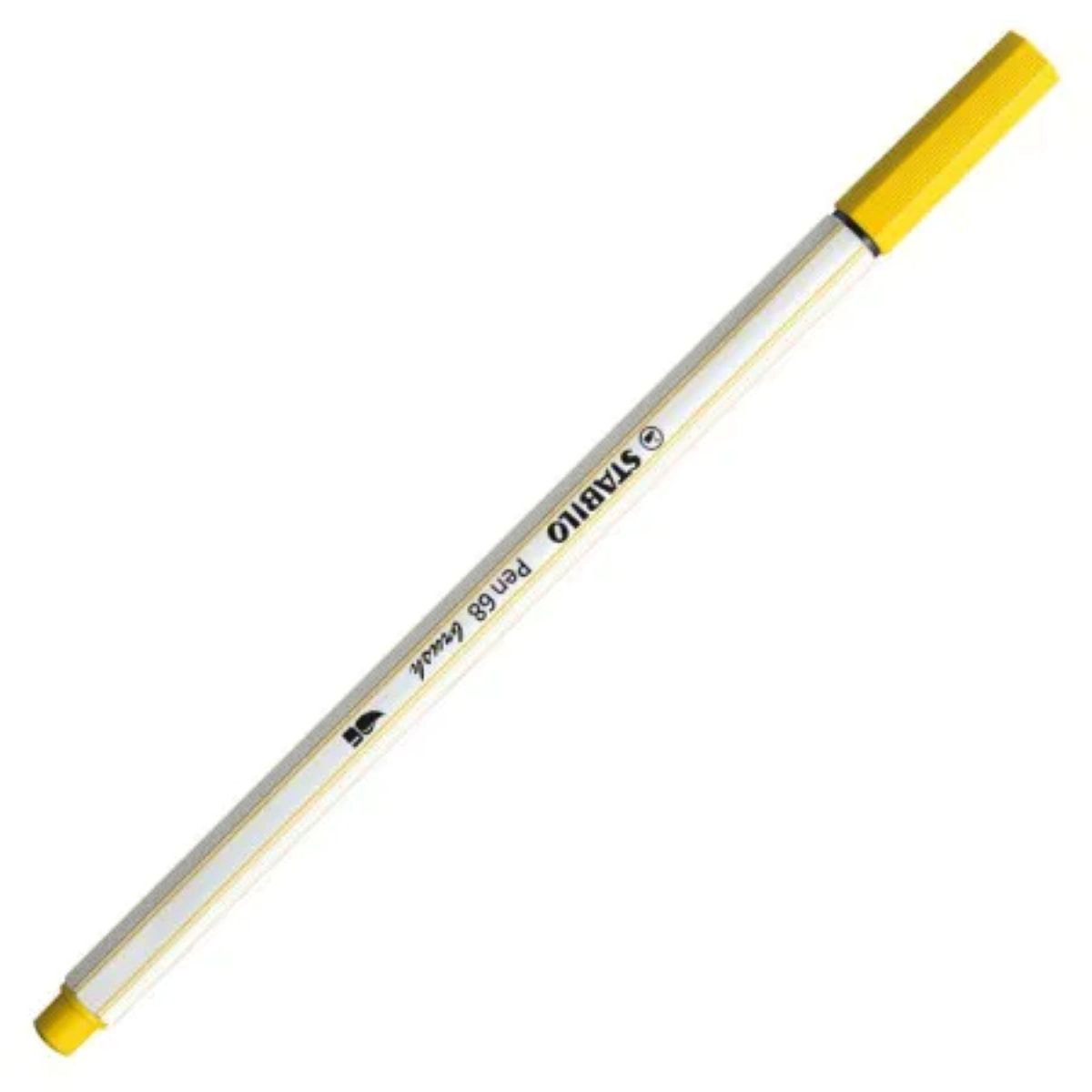 Caneta pincel Pen Brush Aquarelável 568/12 estojo com 12 unidades - Stabilo