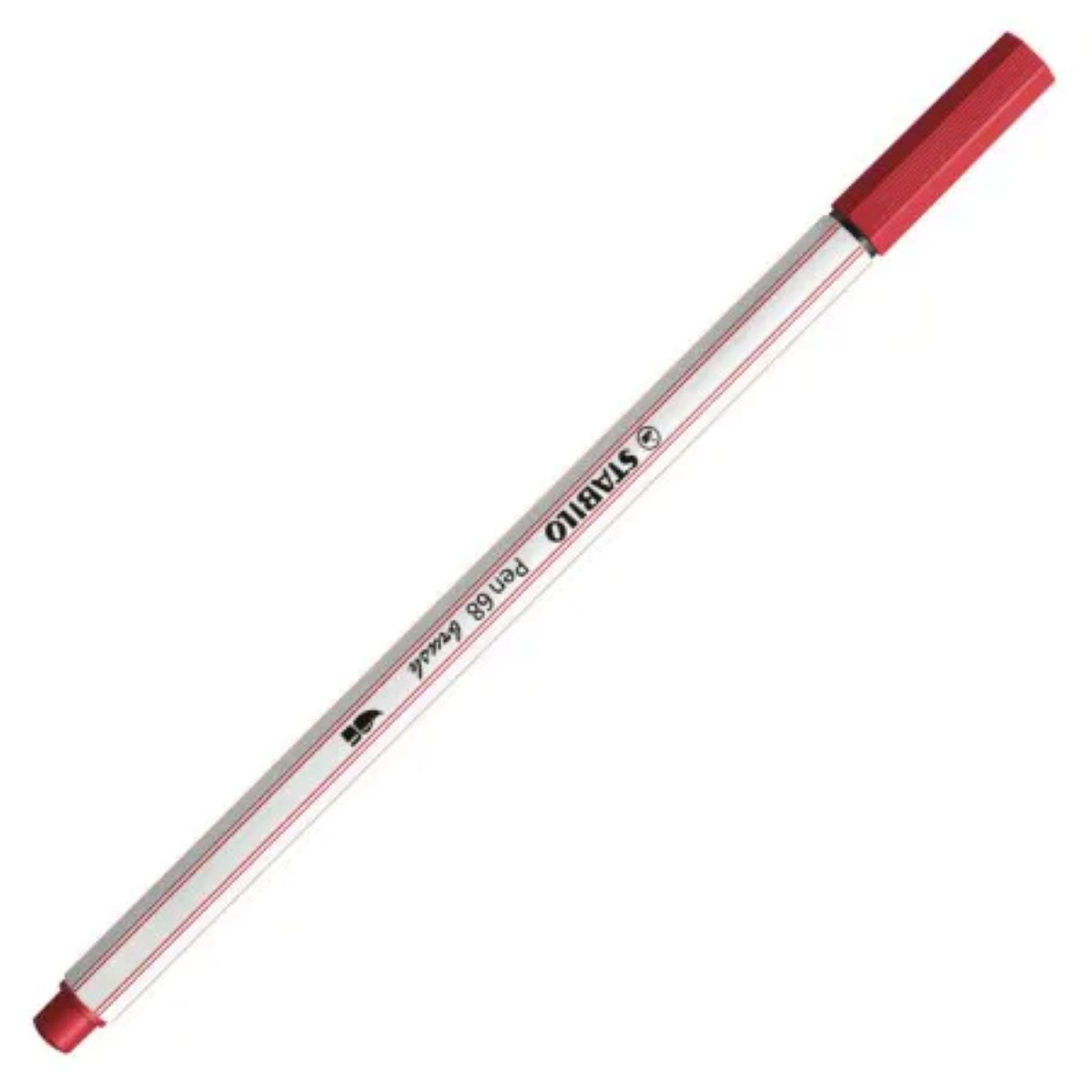 Caneta pincel Pen Brush Aquarelável 568/12 estojo com 12 unidades - Stabilo