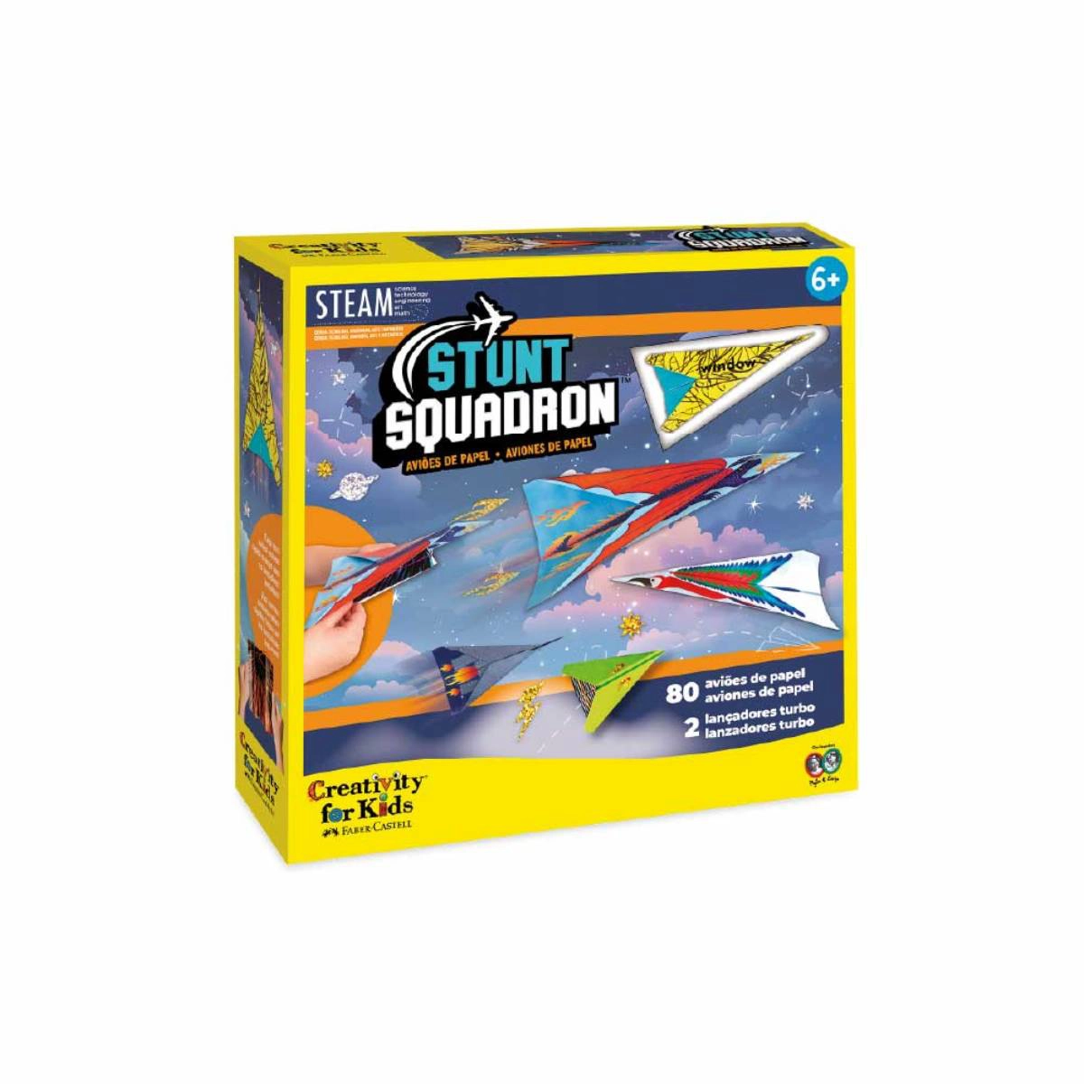 Esquadrão de Aviões de Papel Creativity for Kids 6367900 - Faber-Castell