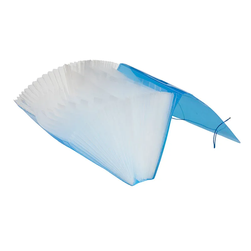 Pasta sanfonada A4 com 31 divisões Azul - Polibras