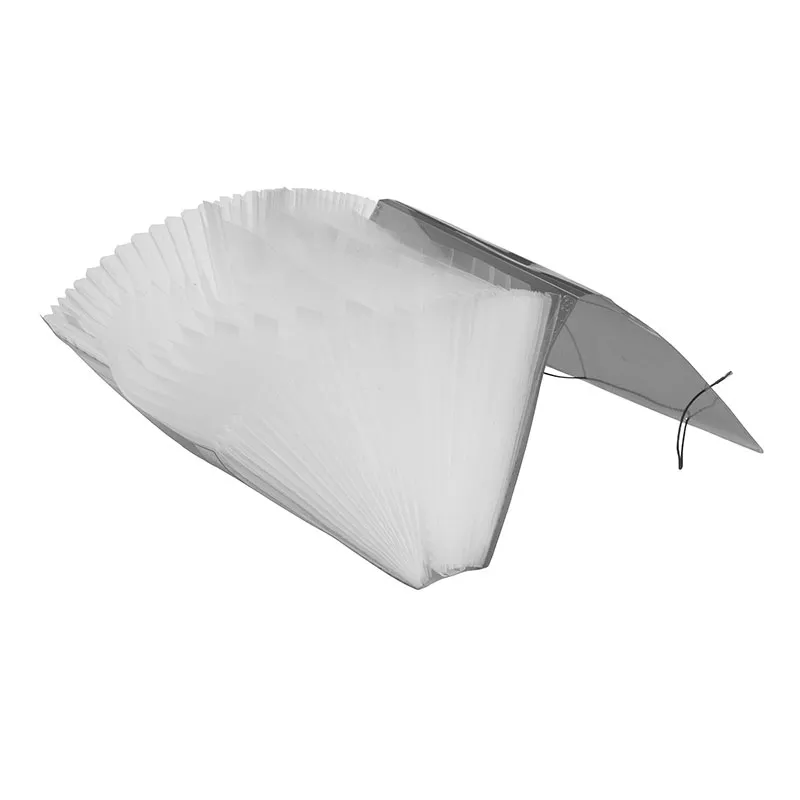 Pasta sanfonada oficio com 31 divisões Fumê - Polibras