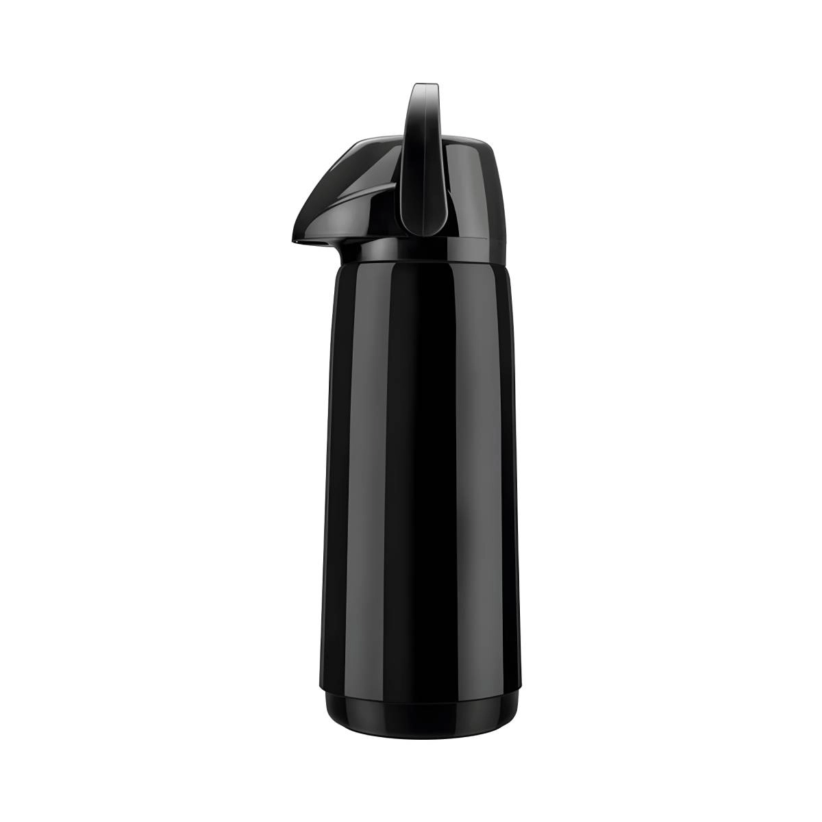 Garrafa térmica de pressão Air Slim polipropileno 1,8L Preta - Invicta