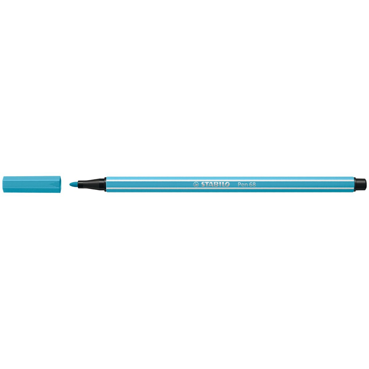 Caneta hidrográfica Ponta Sintética 68/57 - Azul Claro - Stabilo