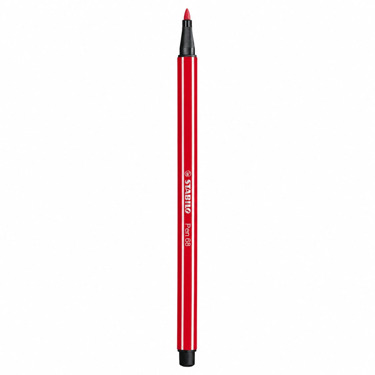 Caneta hidrográfica Ponta Sintética 68/48 - Vermelho Escuro - Stabilo