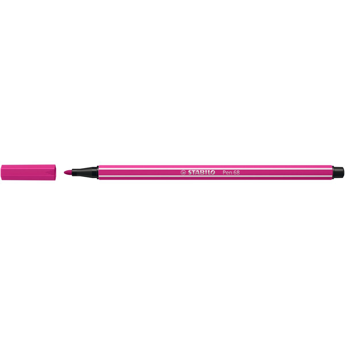 Caneta hidrográfica Ponta Sintética 68/56 - Rosa - Stabilo