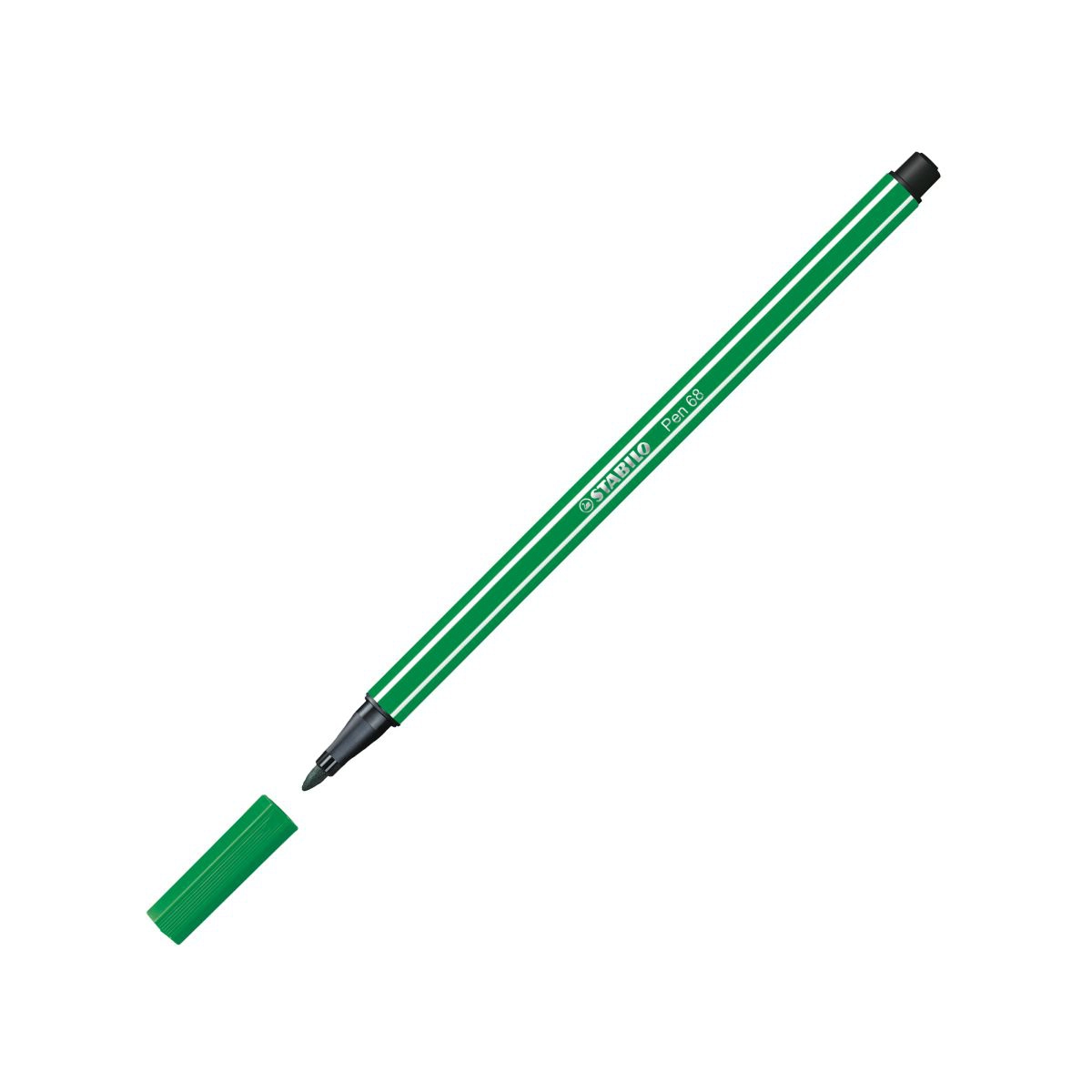 Caneta hidrográfica Ponta Sintética 68/36 - Verde Esmeralda - Stabilo