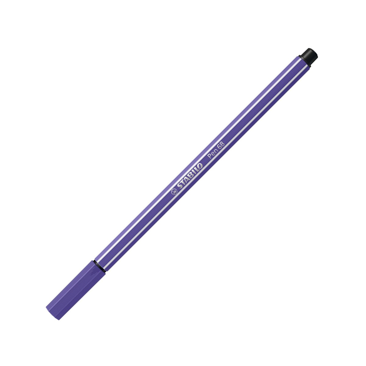 Caneta hidrográfica Ponta Sintética 68/55 - Violeta - Stabilo