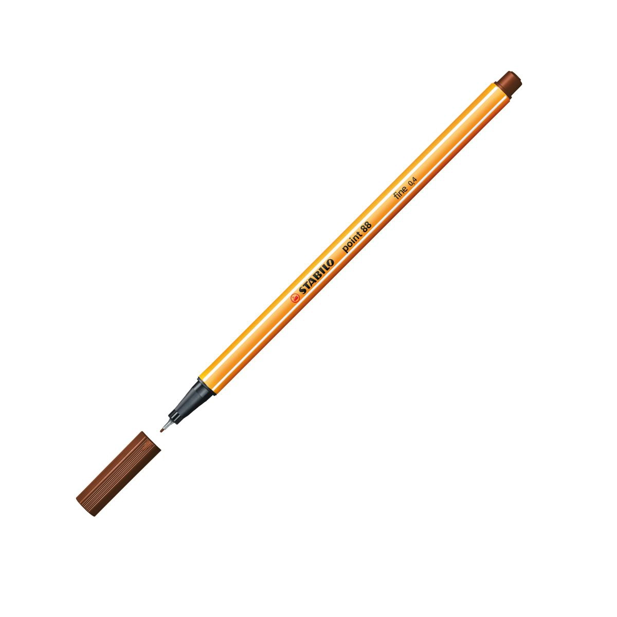 Caneta hidrográfica Fine Point 88/45 - Marrom Escuro - Stabilo