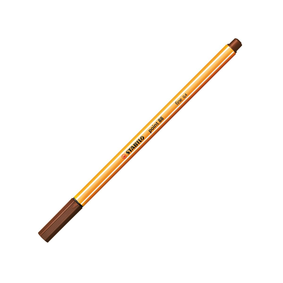 Caneta hidrográfica Fine Point 88/45 - Marrom Escuro - Stabilo