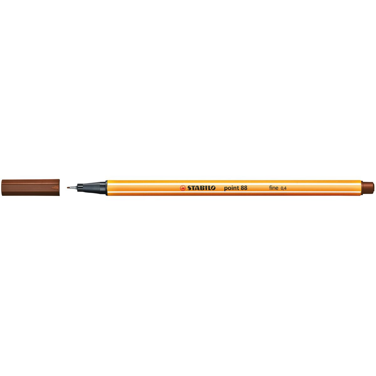 Caneta hidrográfica Fine Point 88/45 - Marrom Escuro - Stabilo