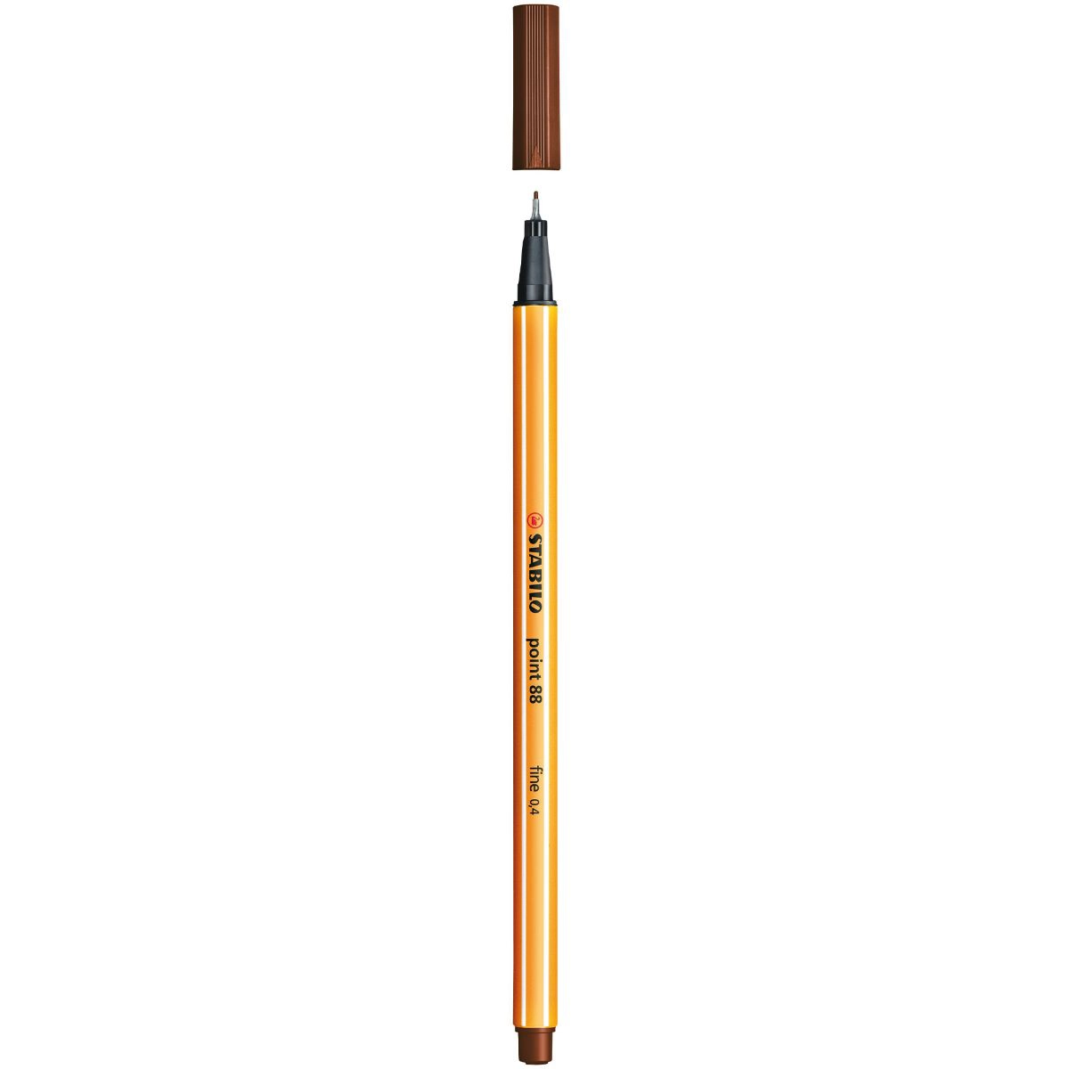 Caneta hidrográfica Fine Point 88/45 - Marrom Escuro - Stabilo