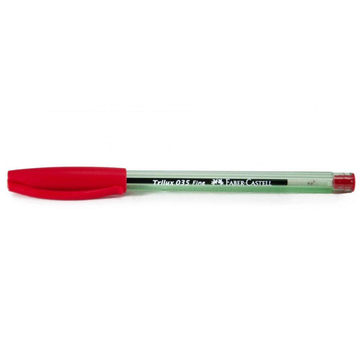 Caneta esferográfica 0.8 Trilux Azul/Preto/Vermelho SM/TRIPF com 3 unidades - Faber-Castell