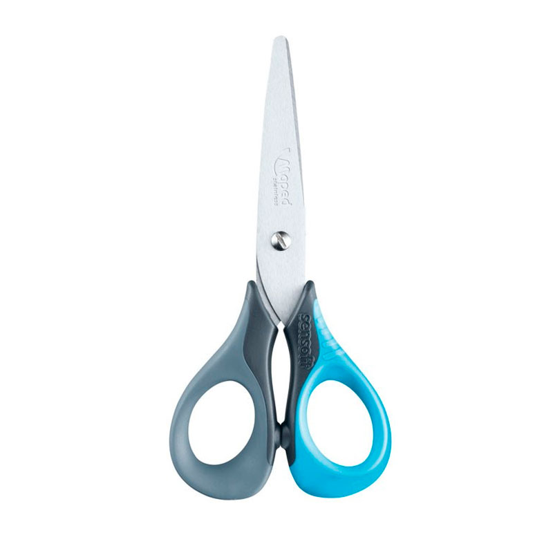 Tesoura escolar Sensoft 3D 13cm 069300 - Maped