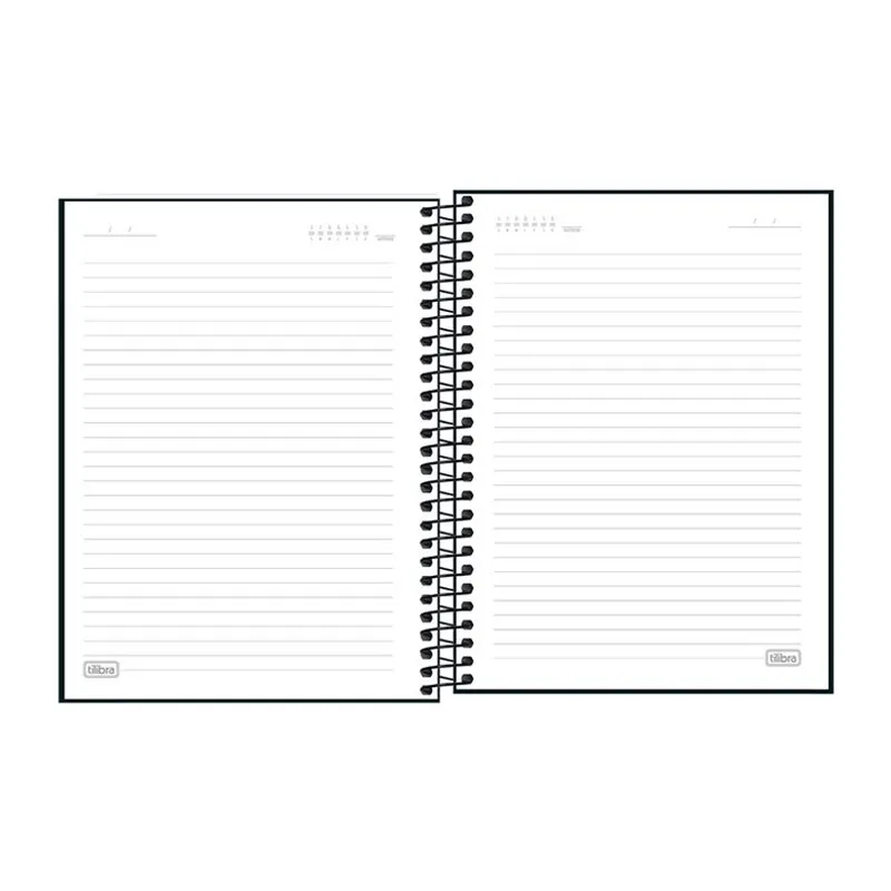 Caderno executivo capa plástica colegial pautado 80 folhas Cambridge Definit - Tilibra