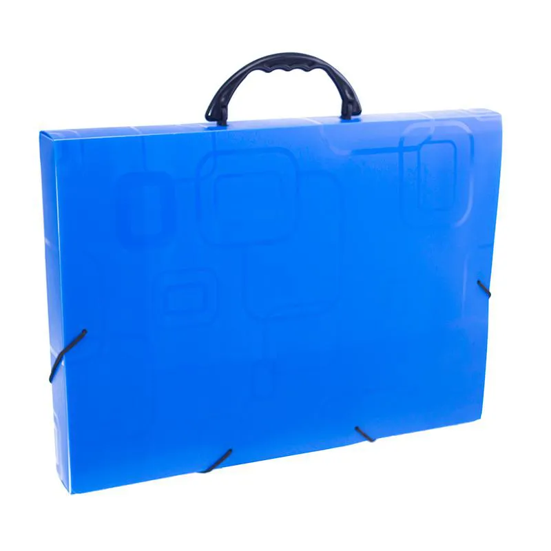 Maleta com alça Dellofine ofício - azul - 2152.C - Dello