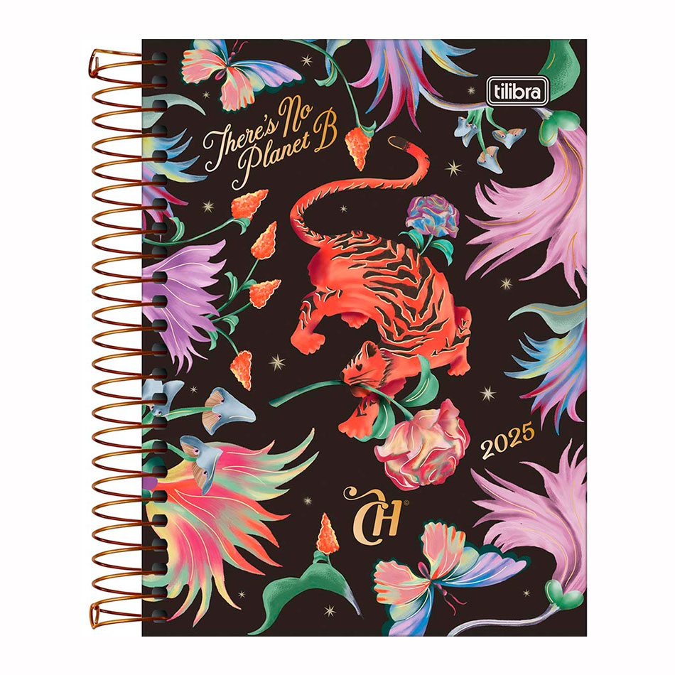 Agenda Espiral Diaria Capricho 2021 Paradise Tilibra Lepok A Sua Grande Papelaria