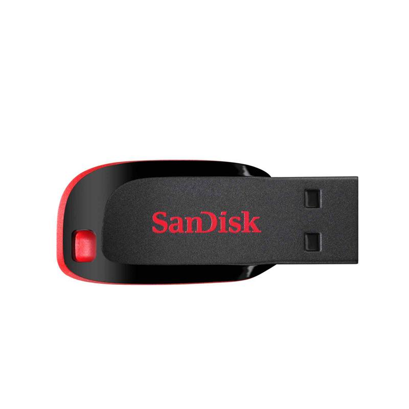 Pen Drive Cruzer Blade Z50 64GB USB 2.0 SDCZ50-064G-B35 - Sandisk
