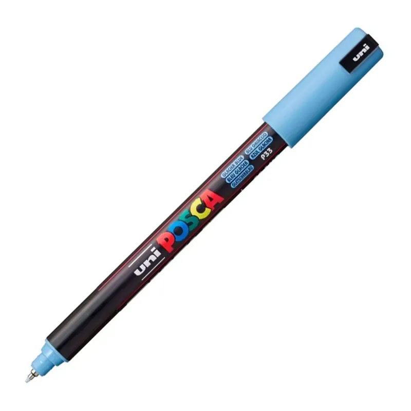 Caneta Posca PC-1MR - Azul Glacial - Uni-Ball