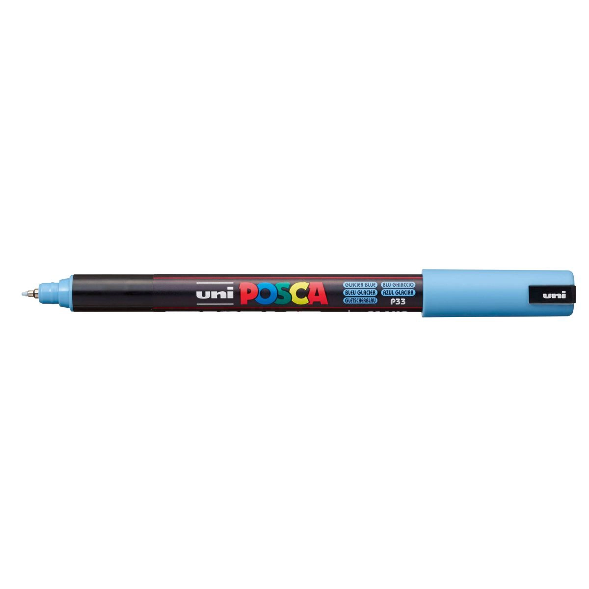 Caneta Posca PC-1MR - Azul Glacial - Uni-Ball