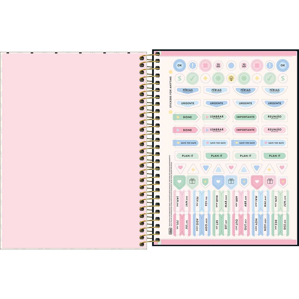Agenda planner espiral semanal West Village 2027 - Tilibra