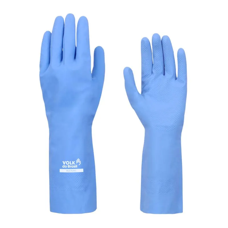 Luva de latex multiuso G azul - Volk