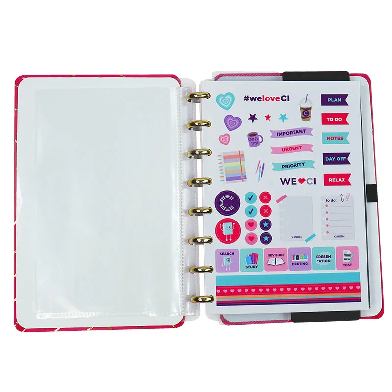 Caderno Inteligente A5 Golden Love - CIA52123