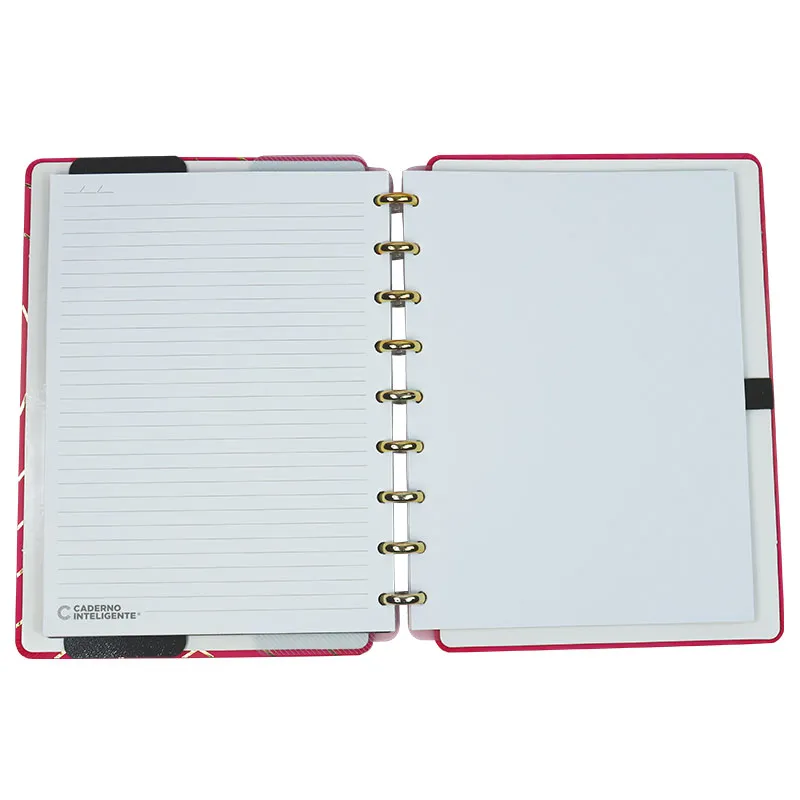 Caderno inteligente médio Golden Love - CIMD3117