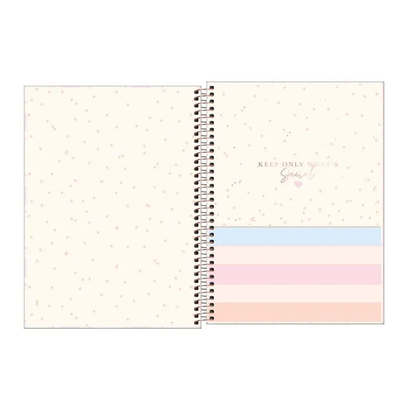 Caderno espiral capa dura universitário 16x1 256 folhas Soho - Tilibra
