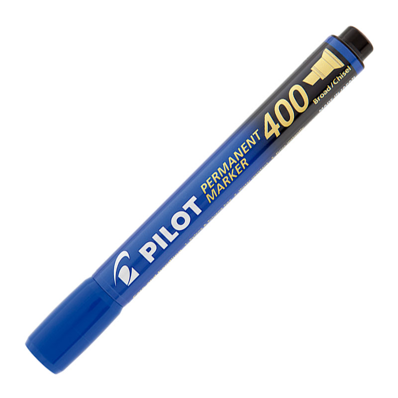 Pincel permanente marker SCA-400 Azul ponta chanfrada Pilot