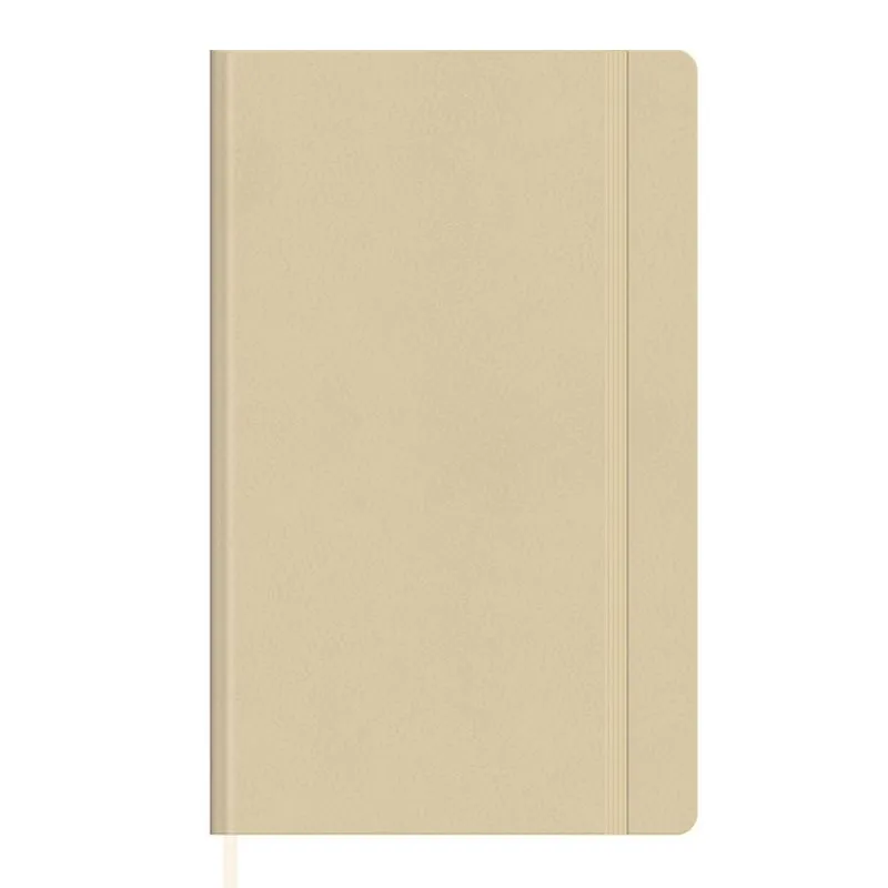 Caderno costurado grande pautado Fitto 80 folhas Cambridge Café - Tilibra