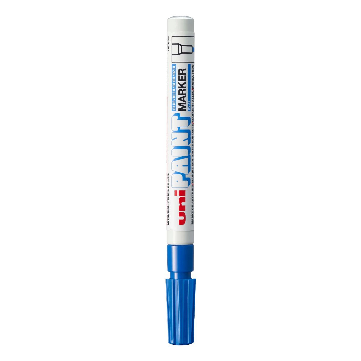 Pincel marcador permanente Paint Marker Azul PX-21 - Uni-Paint