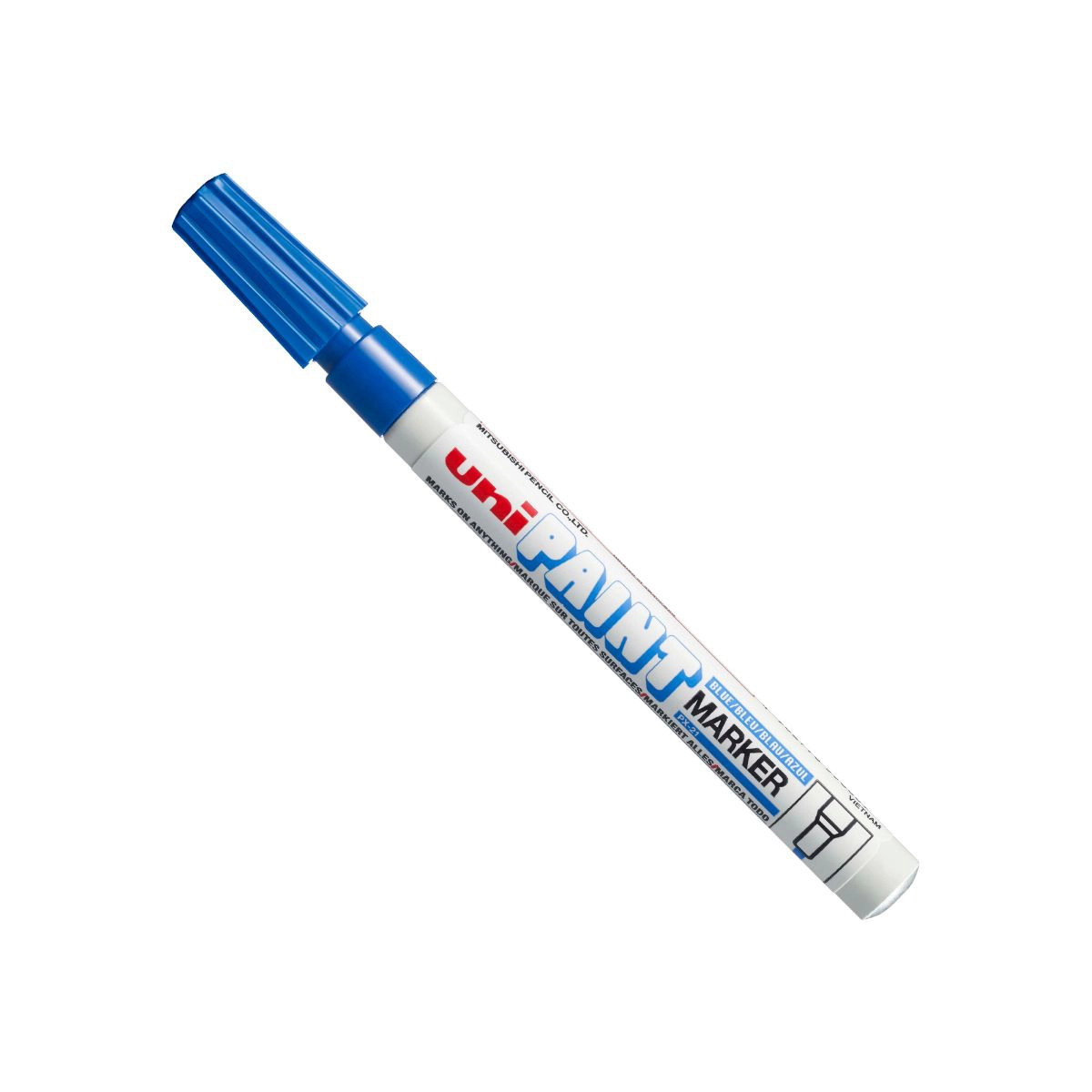 Pincel marcador permanente Paint Marker Azul PX-21 - Uni-Paint