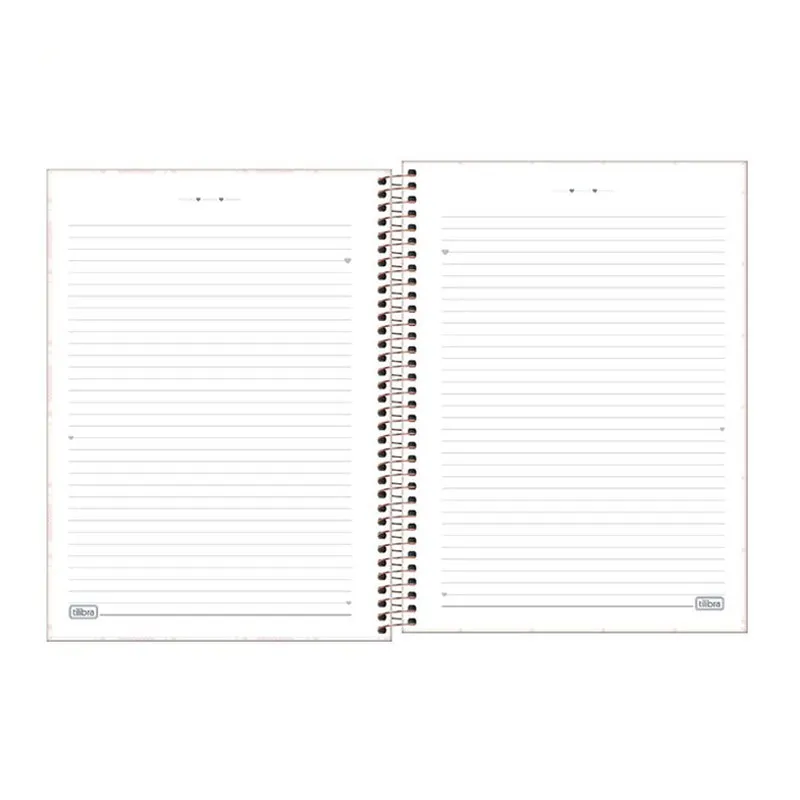 Caderno espiral capa dura universitário 1x1 80 folhas Soho - Tilibra