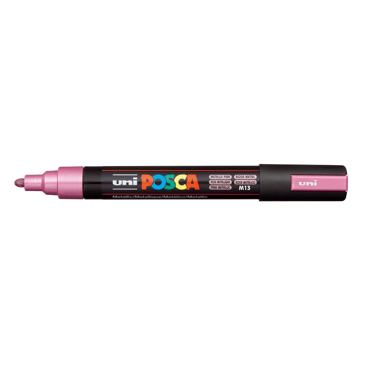 Caneta Posca PC-5M - Rosa Metálico - Uni-Ball