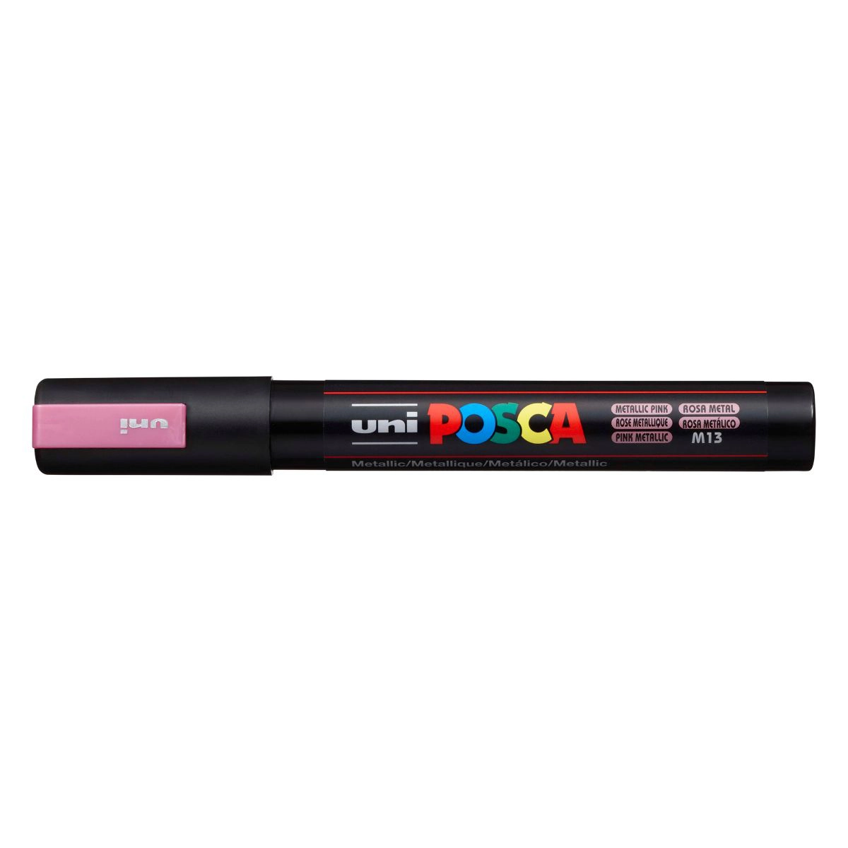 Caneta Posca PC-5M - Rosa Metálico - Uni-Ball