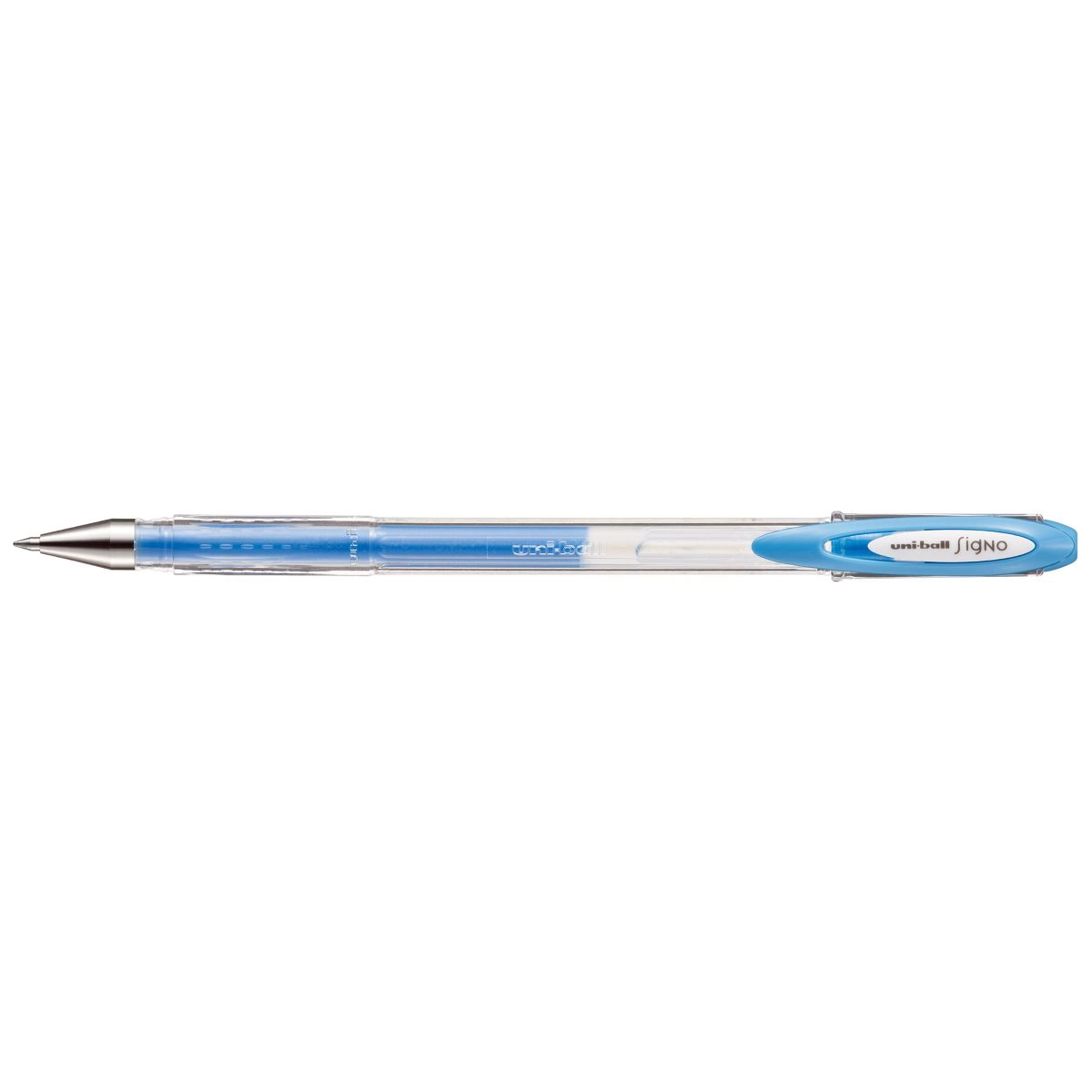 Caneta gel angelic signo 0.7mm UM-120AC - Azul Claro - Uni-ball