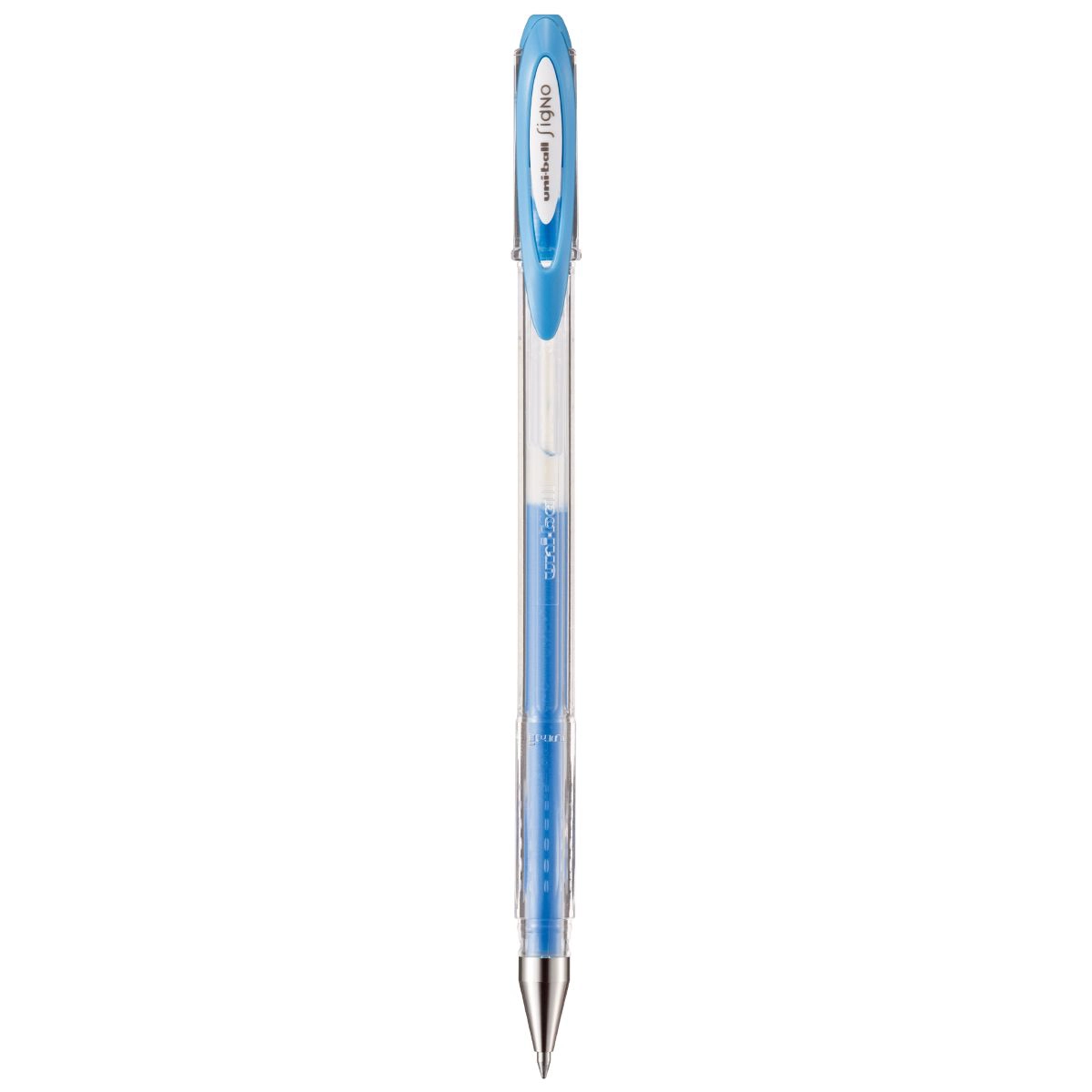 Caneta gel angelic signo 0.7mm UM-120AC - Azul Claro - Uni-ball