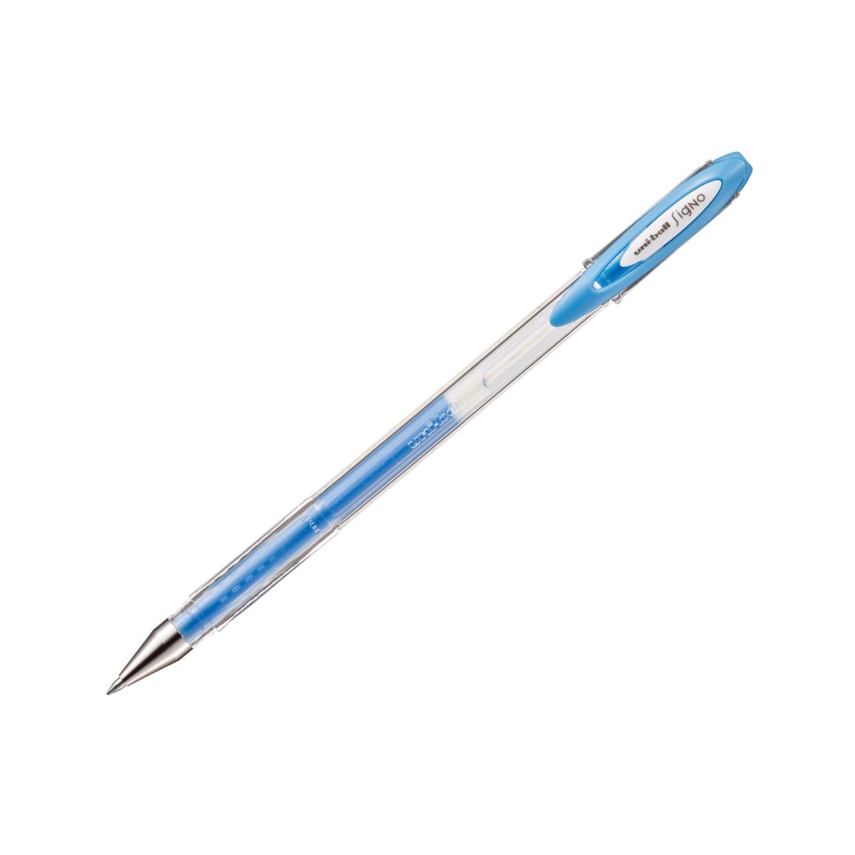 Caneta gel angelic signo 0.7mm UM-120AC - Azul Claro - Uni-ball