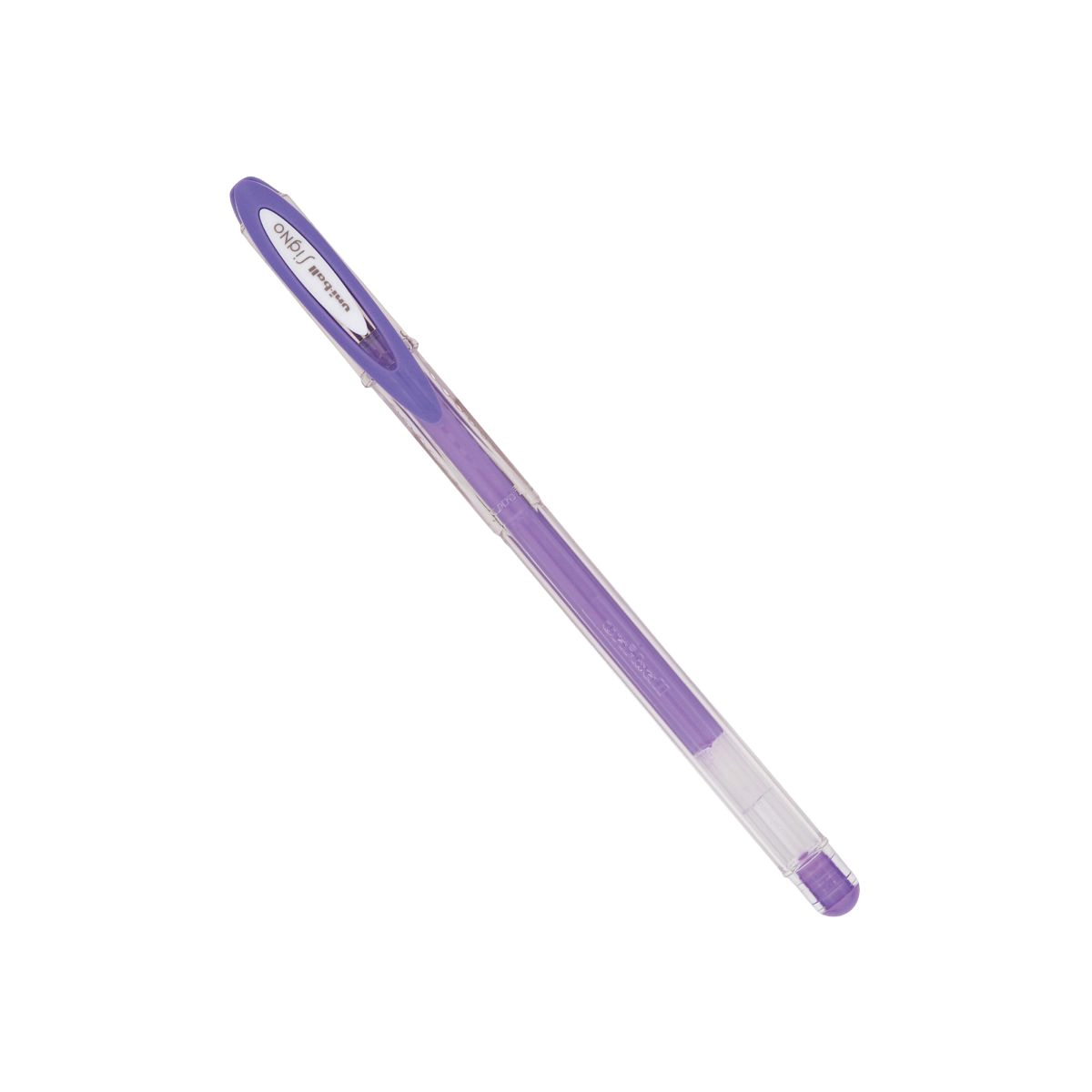 Caneta gel angelic signo 0.7mm UM-120AC - Violeta - Uni-Ball